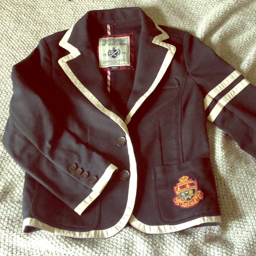 VS PINK - collegiate blazer
